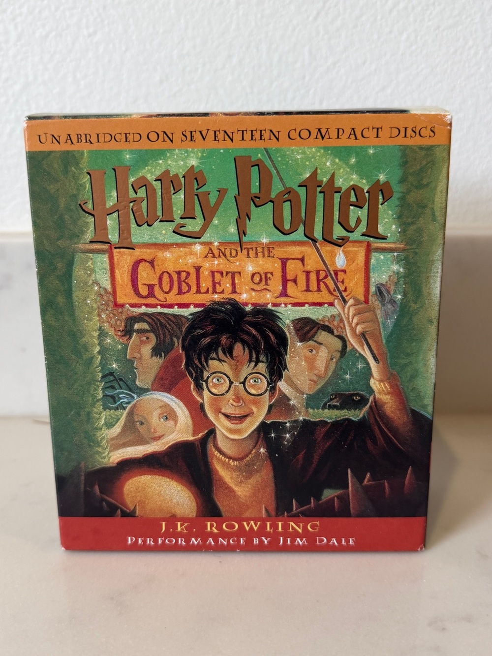 Harry Potter and the Goblet of Fire Audiobook Box Set - 17 Disk Set